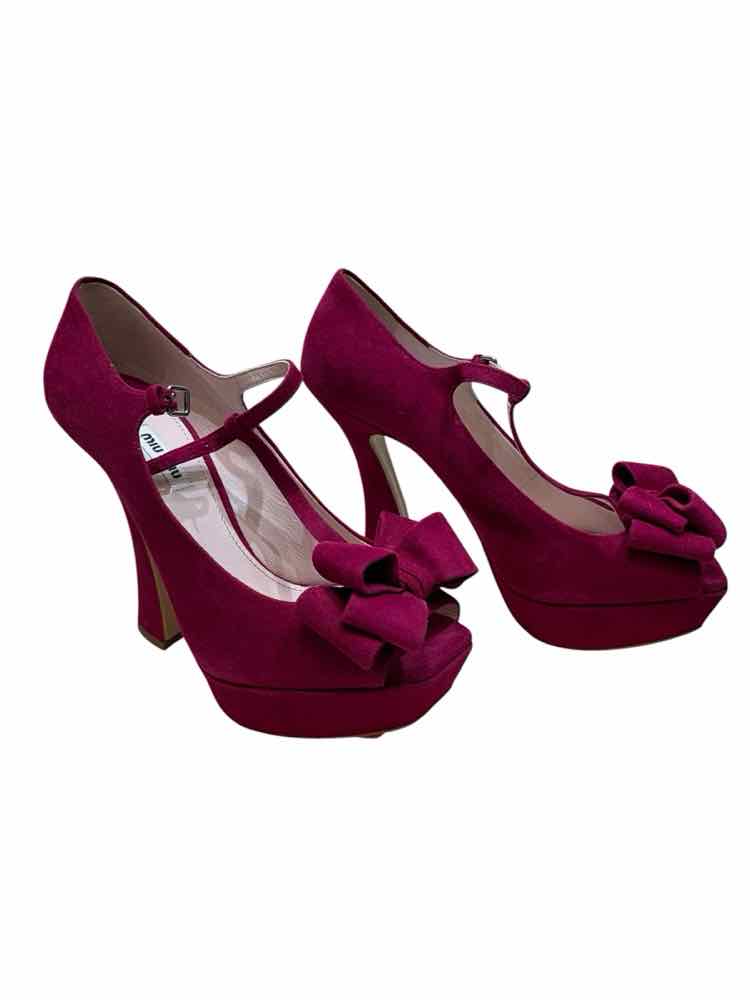 Miu Miu Raspberry Size 40 Shoes
