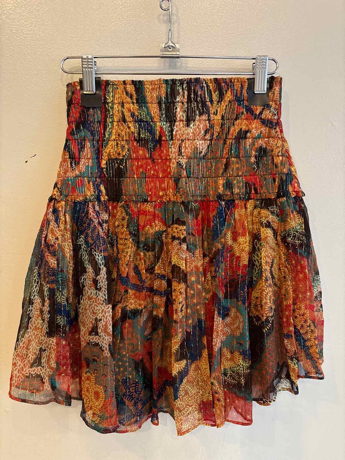 A.L.C. Orange Multi Size 0 Skirt
