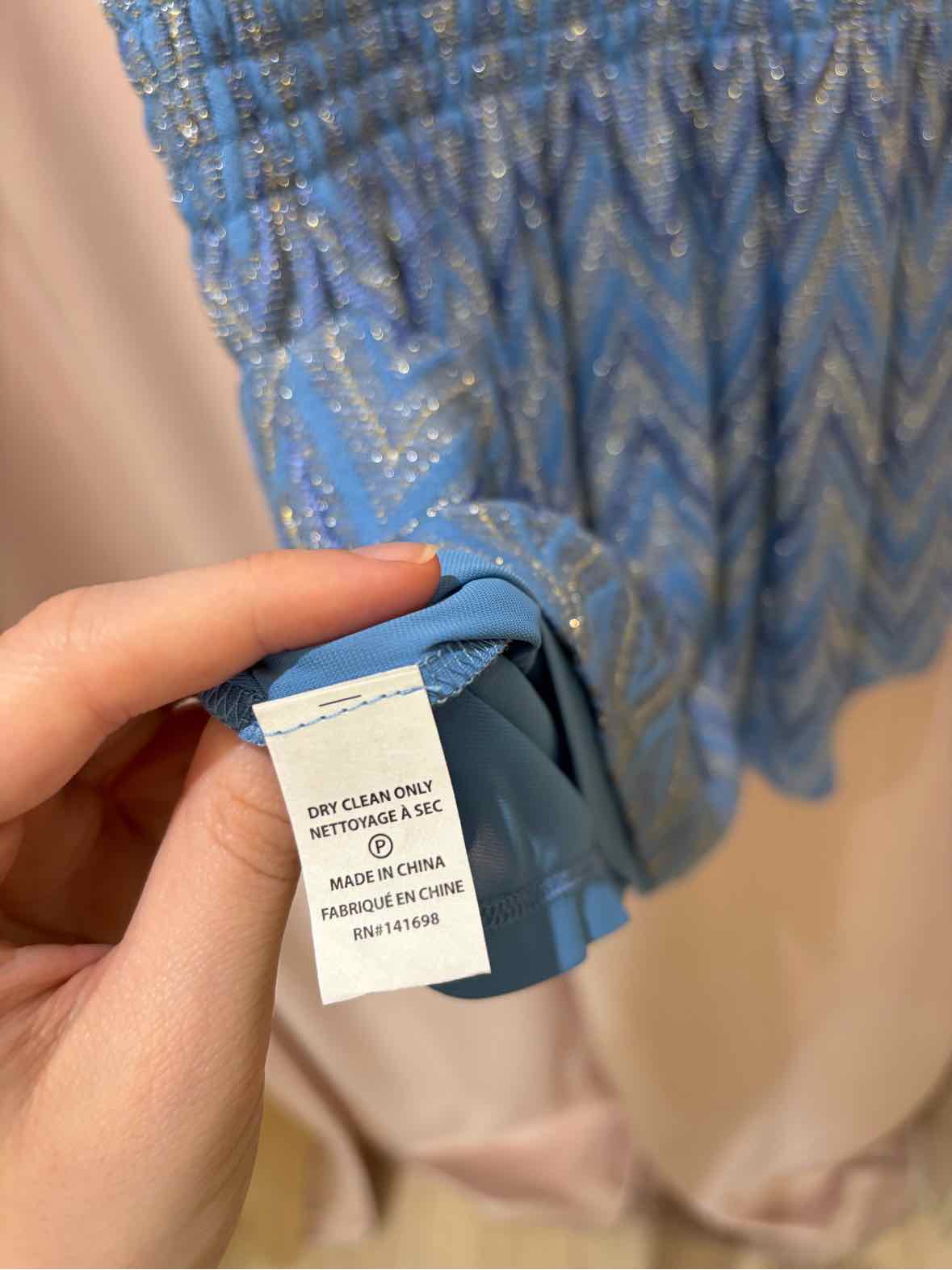 Ramy Brook Blue Multi Size S Dress
