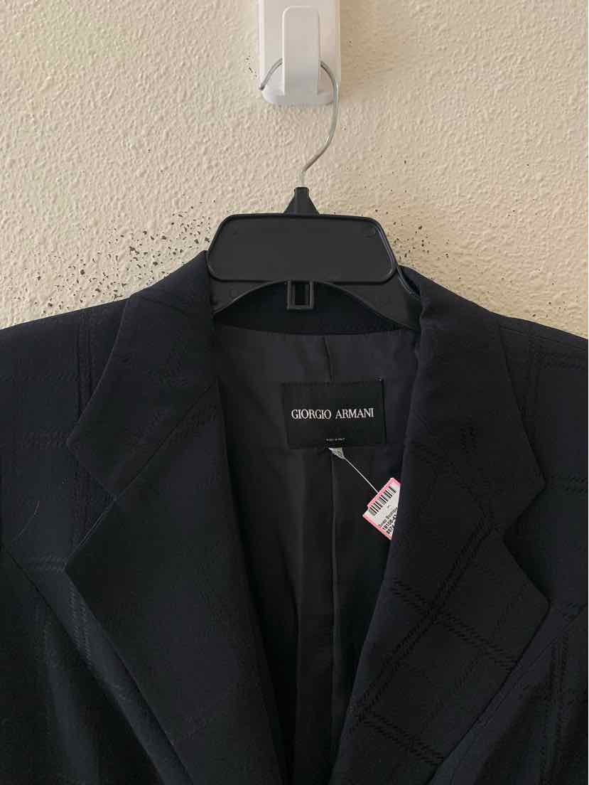 Giorgio Armani Black Size 40 Blazer