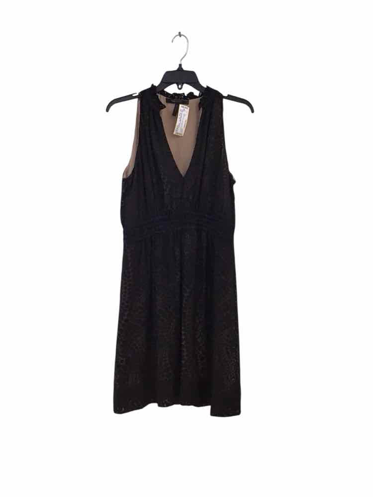 BCBG MAXAZRIA Black & Beige Size S Dress