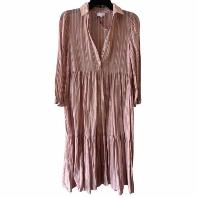 Sundays Pink and White Size S Dress