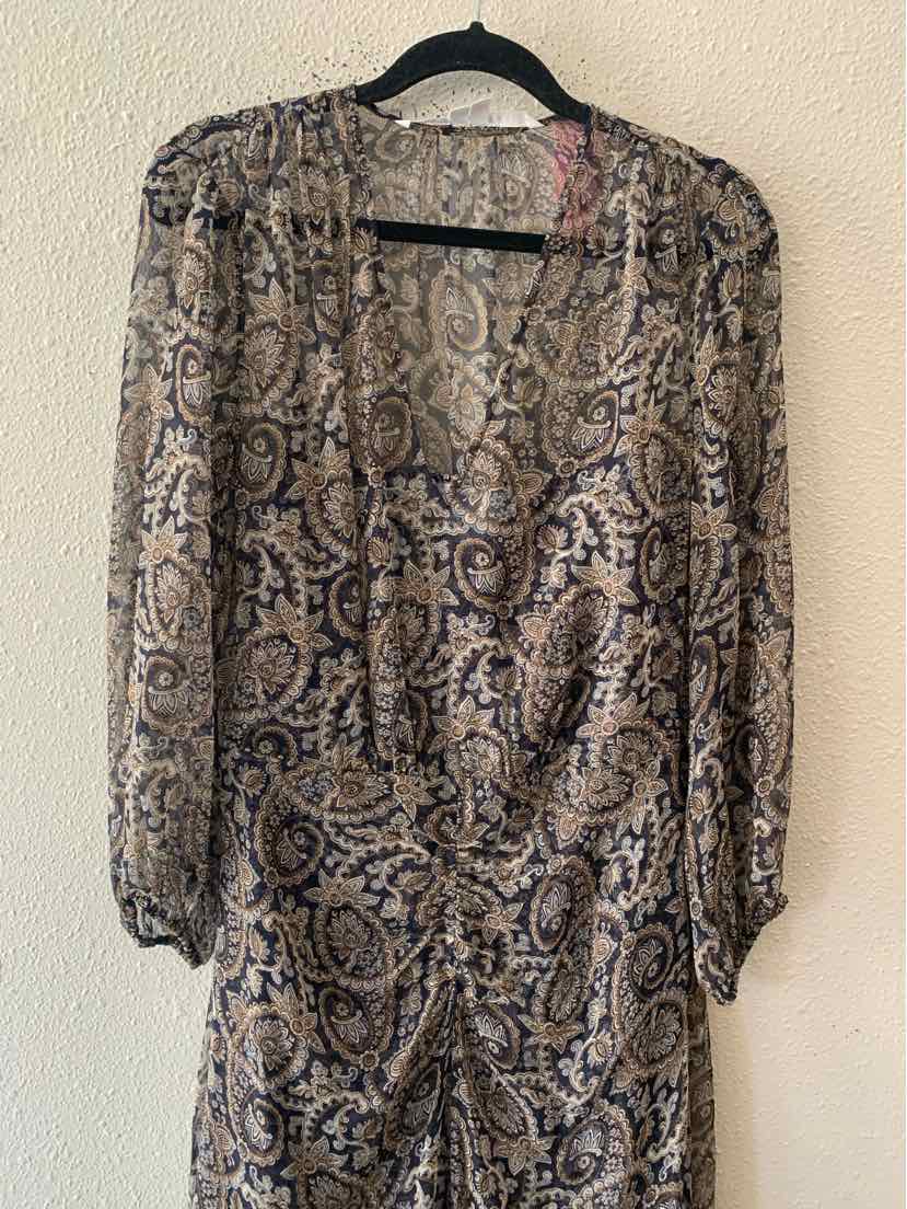 Veronica Beard black and brown Size 8 Dress
