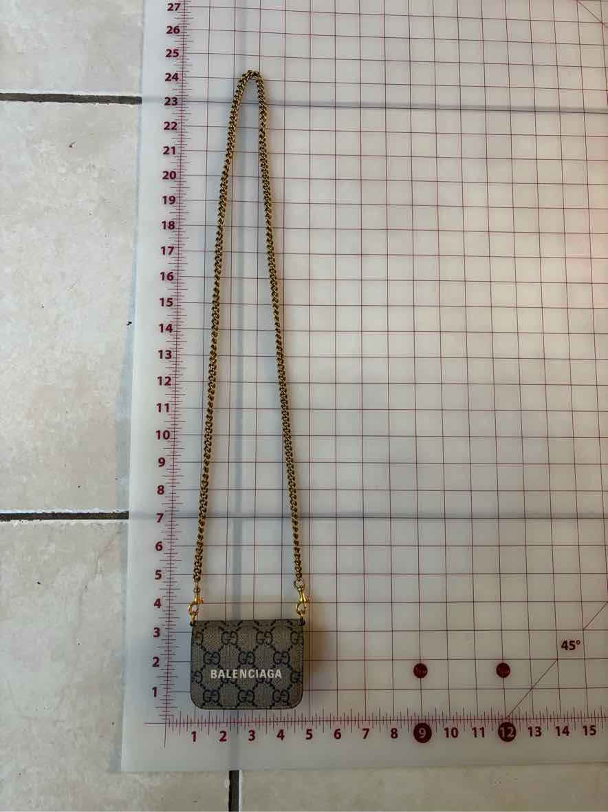 Gucci x Balenciaga beige and brown Handbag