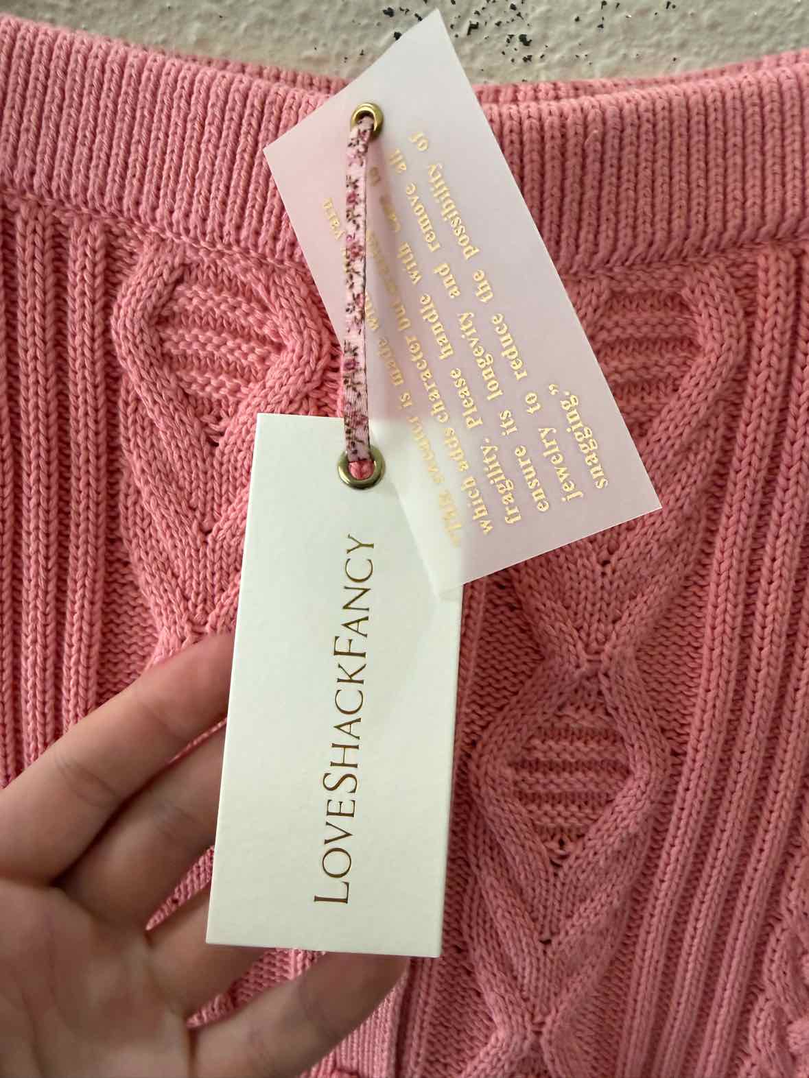 LoveShackFancy Pink Size M Skirt