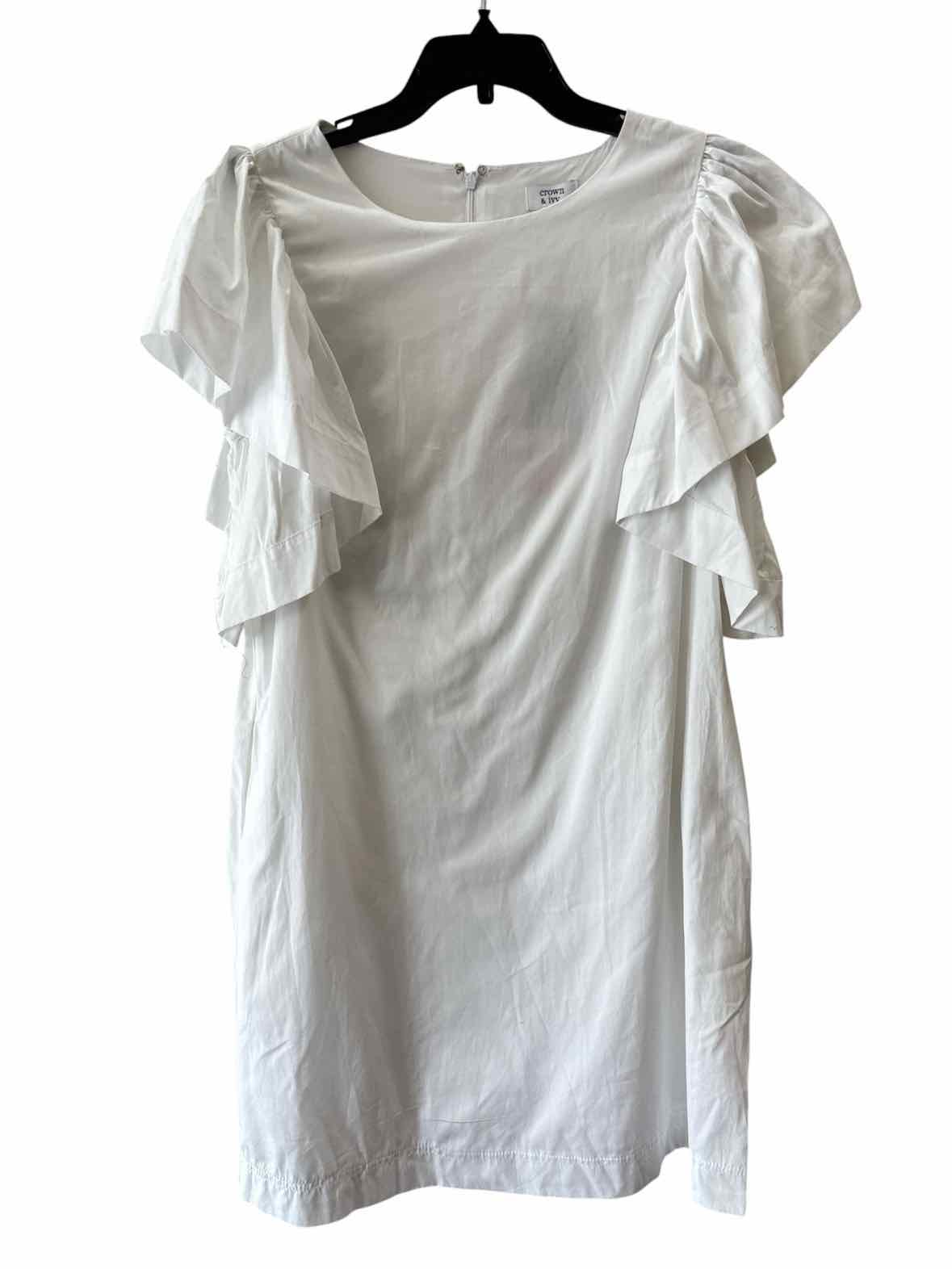 Crown & Ivy White Size M Dress