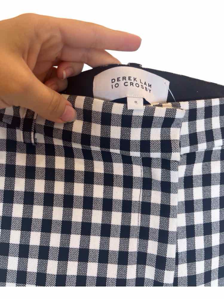Derek Lam 10 Crosby Black and white Size 0 Pants