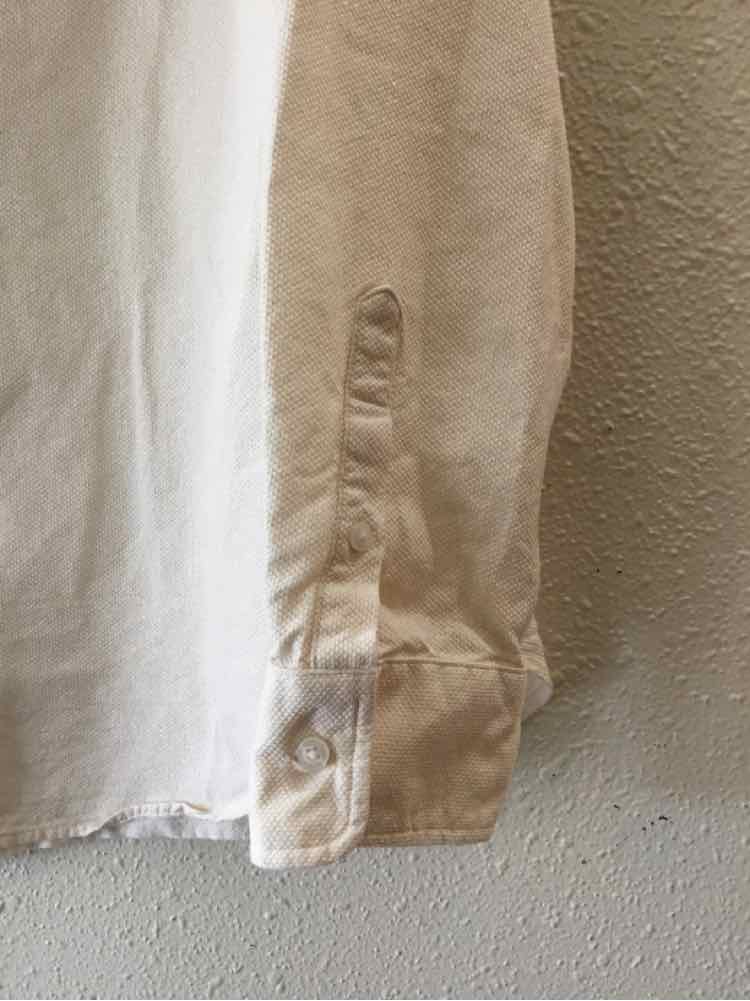Frank & Eileen Cream Size L Shirt