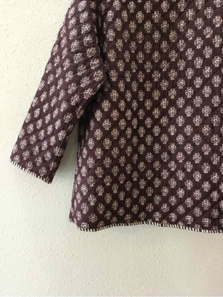 Fox & Hen Brown and Cream Size XS Jacket
