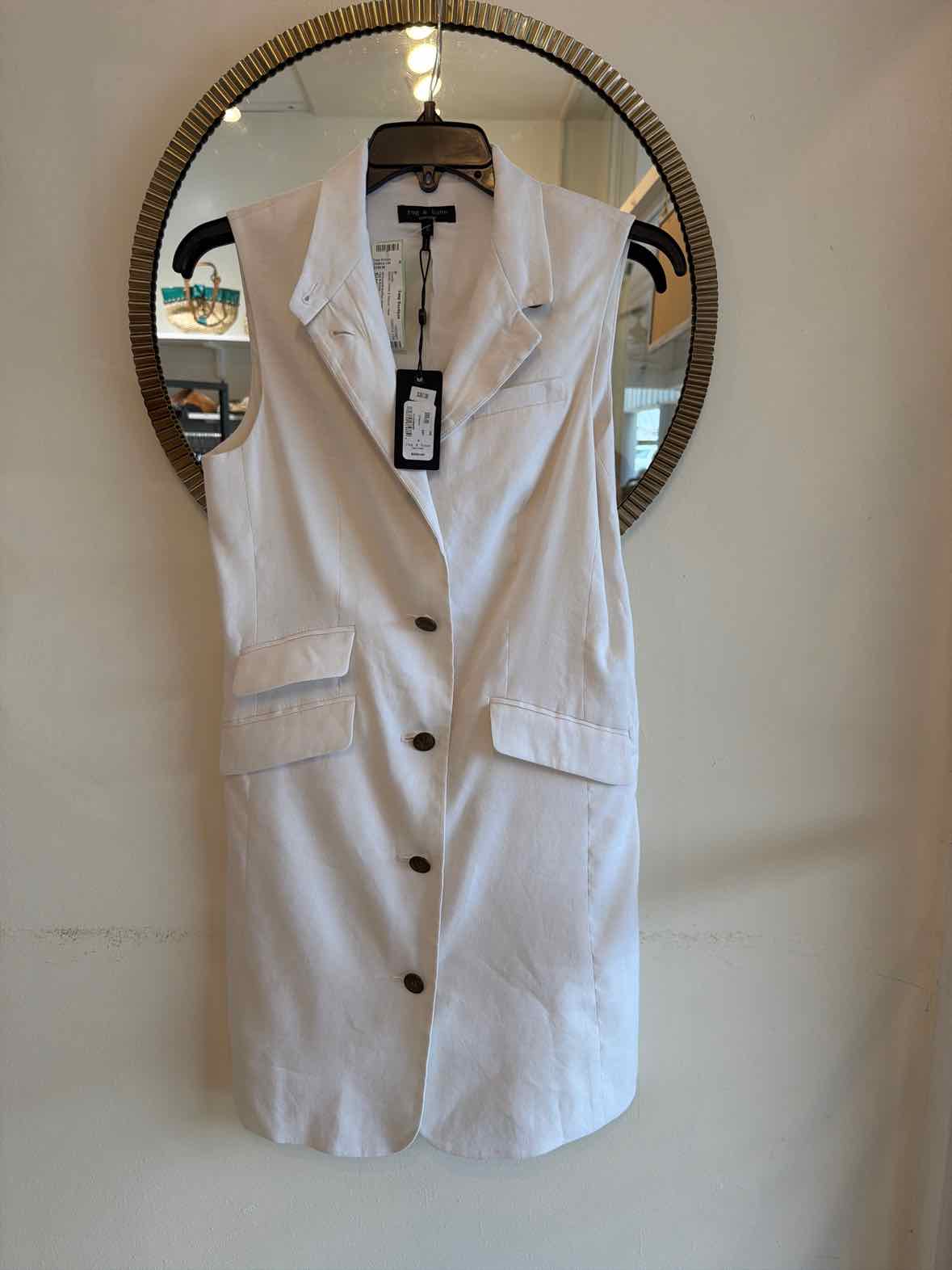 rag & bone White Size 0 Dress