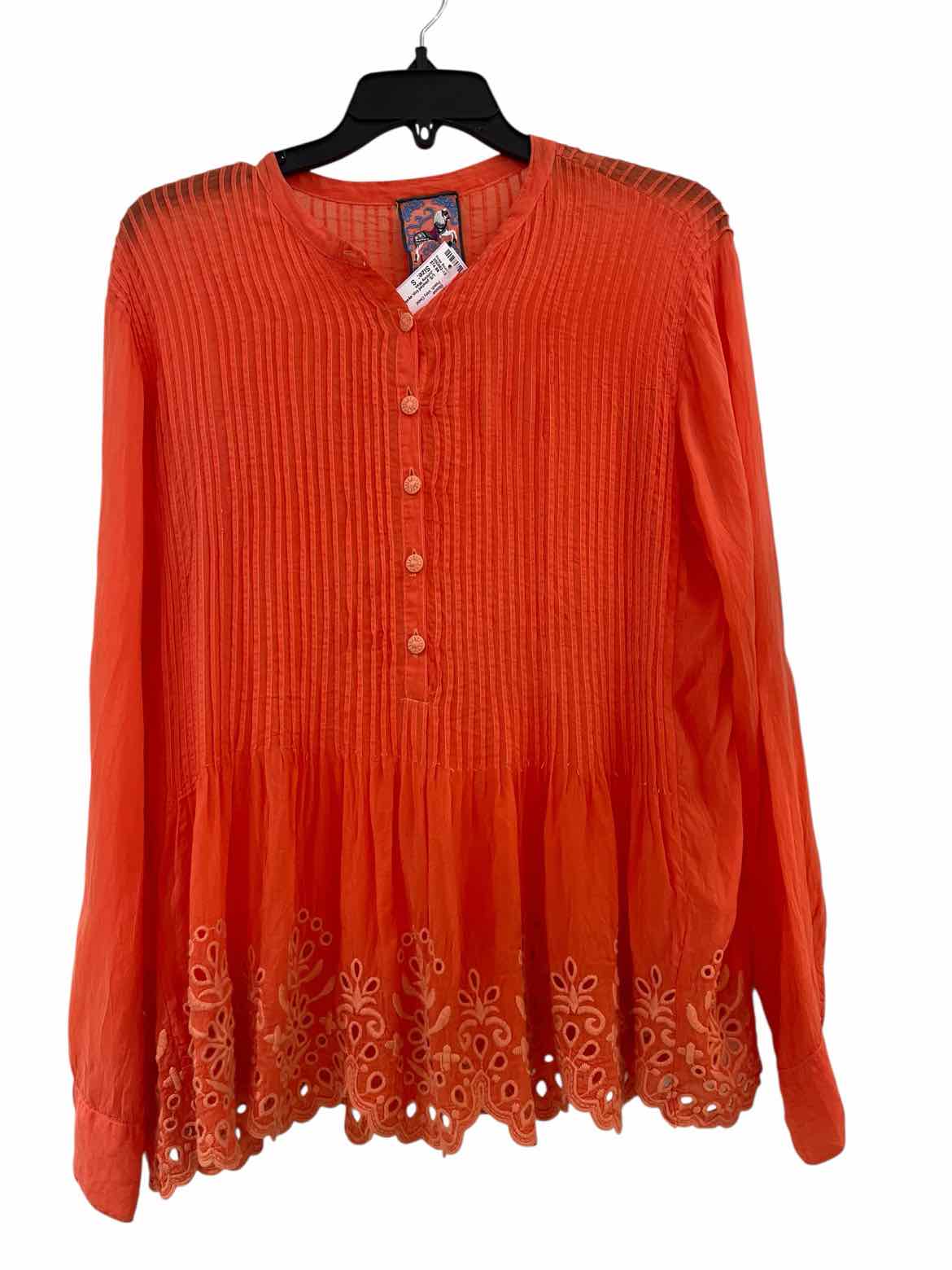 Johnny Was Peach Size S Blouse
