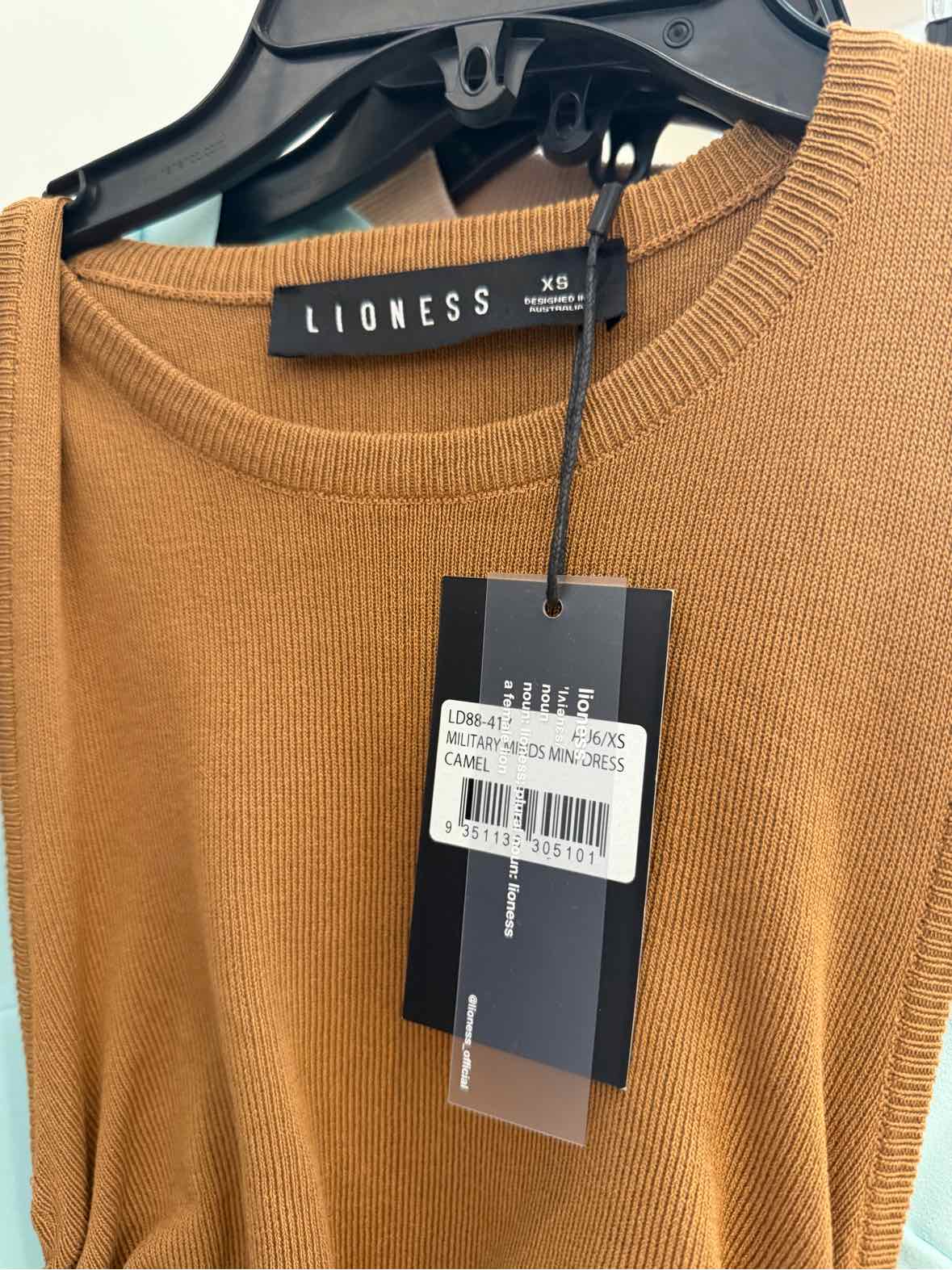 Lioness Light Brown Size XS Dress