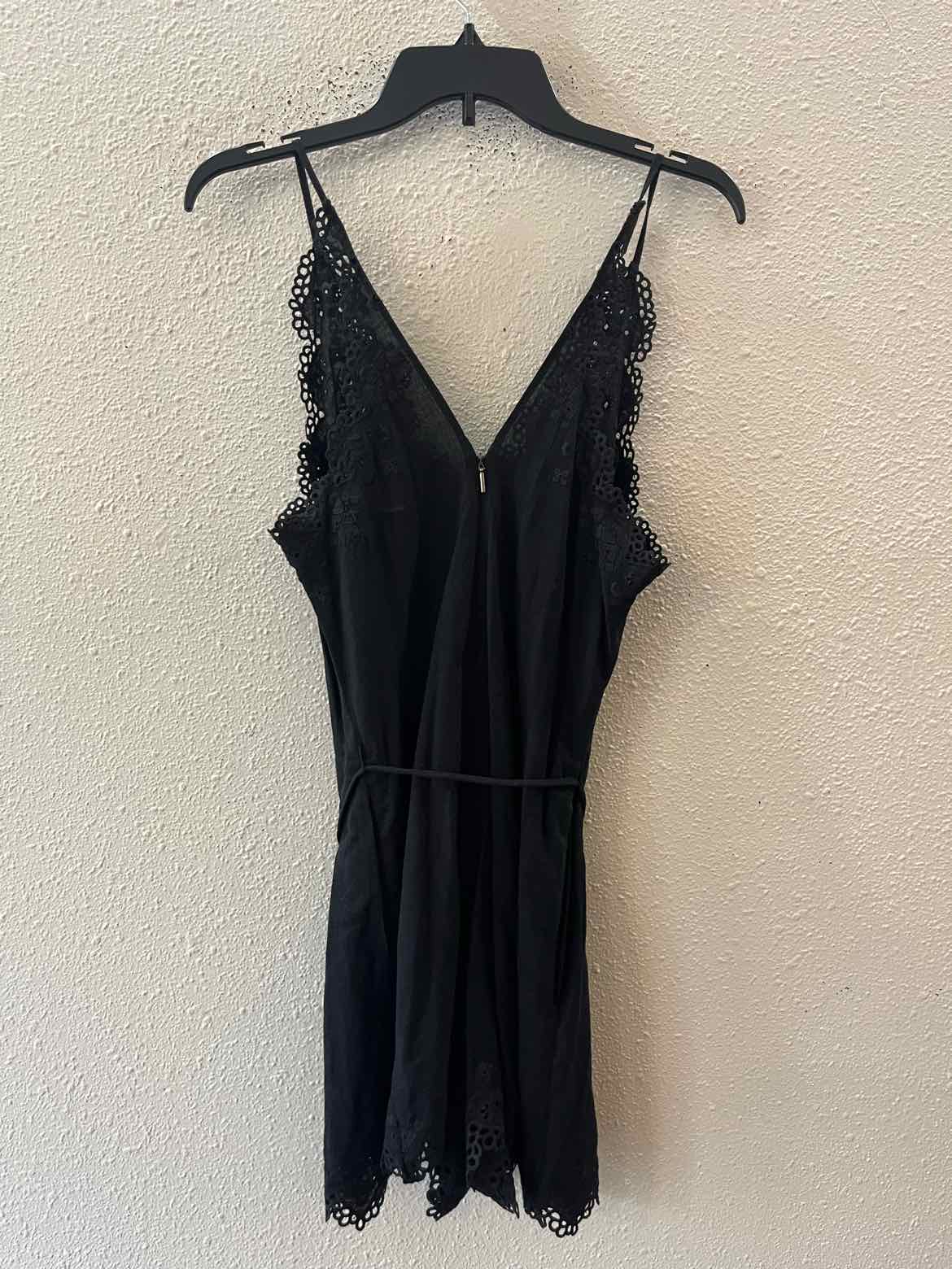 Rebecca Taylor Black Size 4 Romper