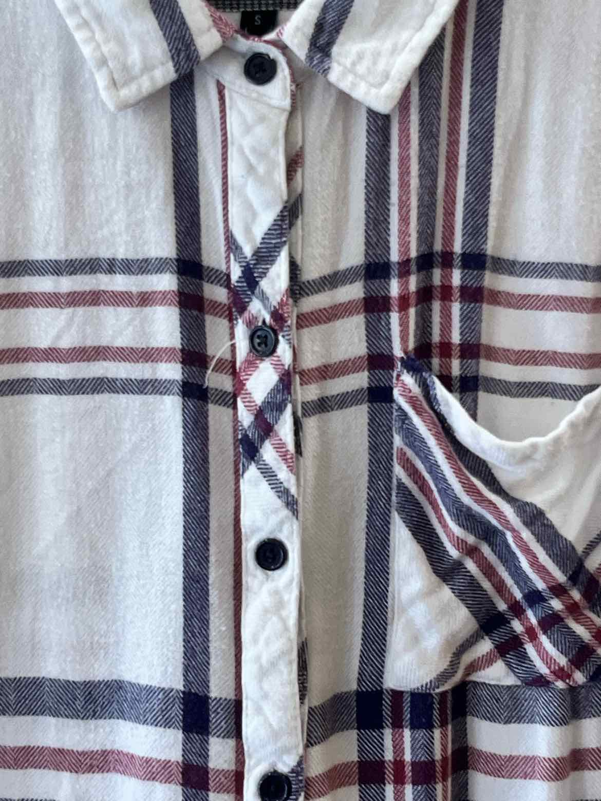 Rails White Multi Size S Shirt