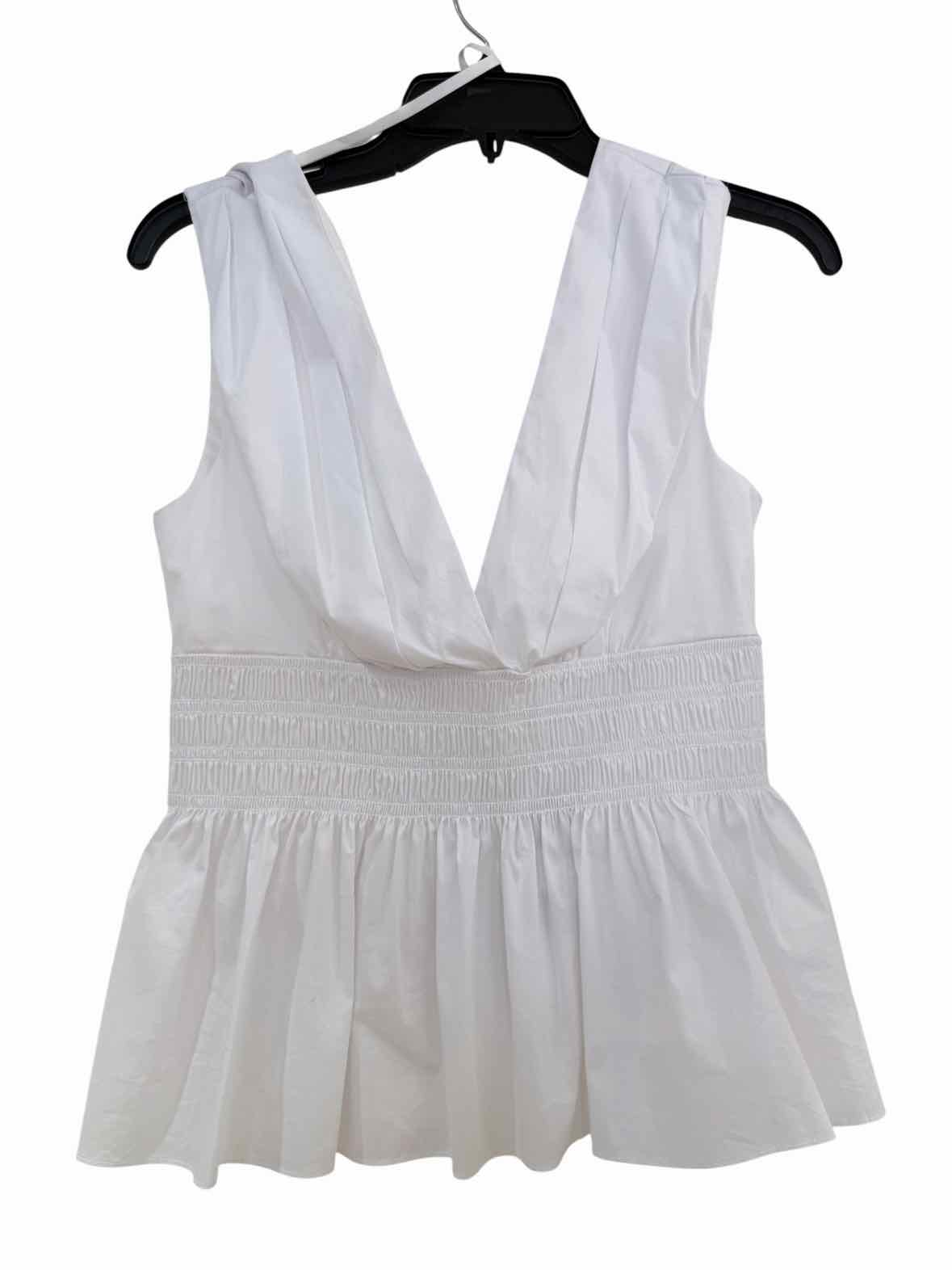 Veronica Beard White Size 2 Shirt