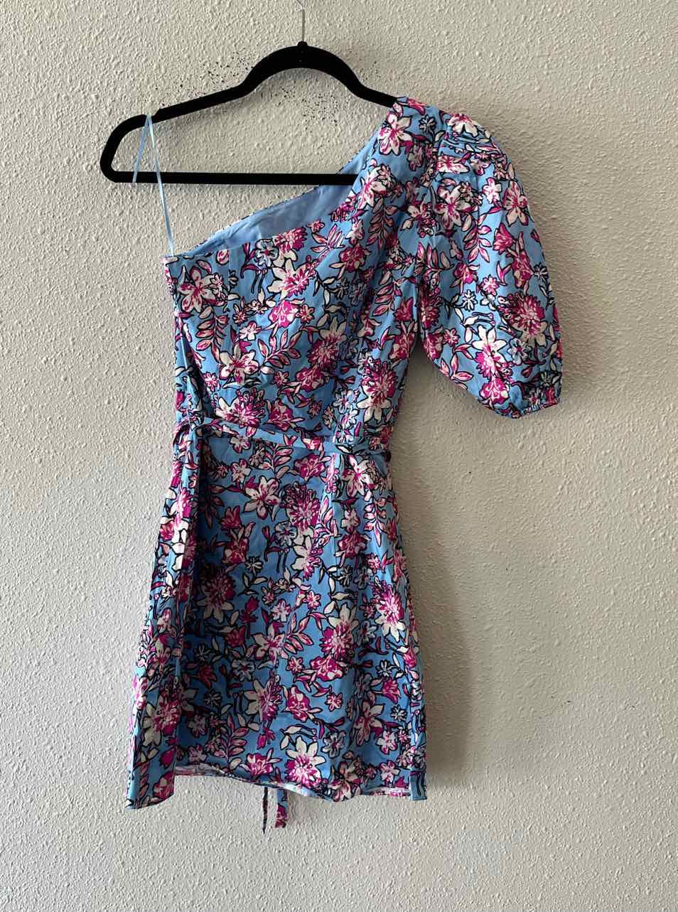 French Connection Blue and Fuschia Size 2 Dress