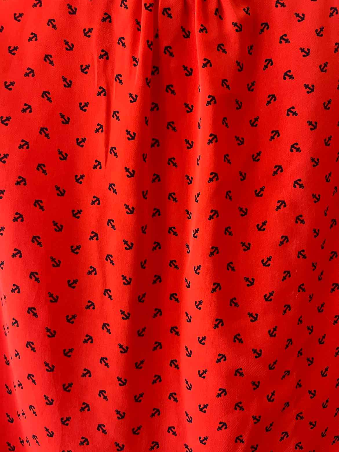 Banana Republic Red and Black Size 2 Shell