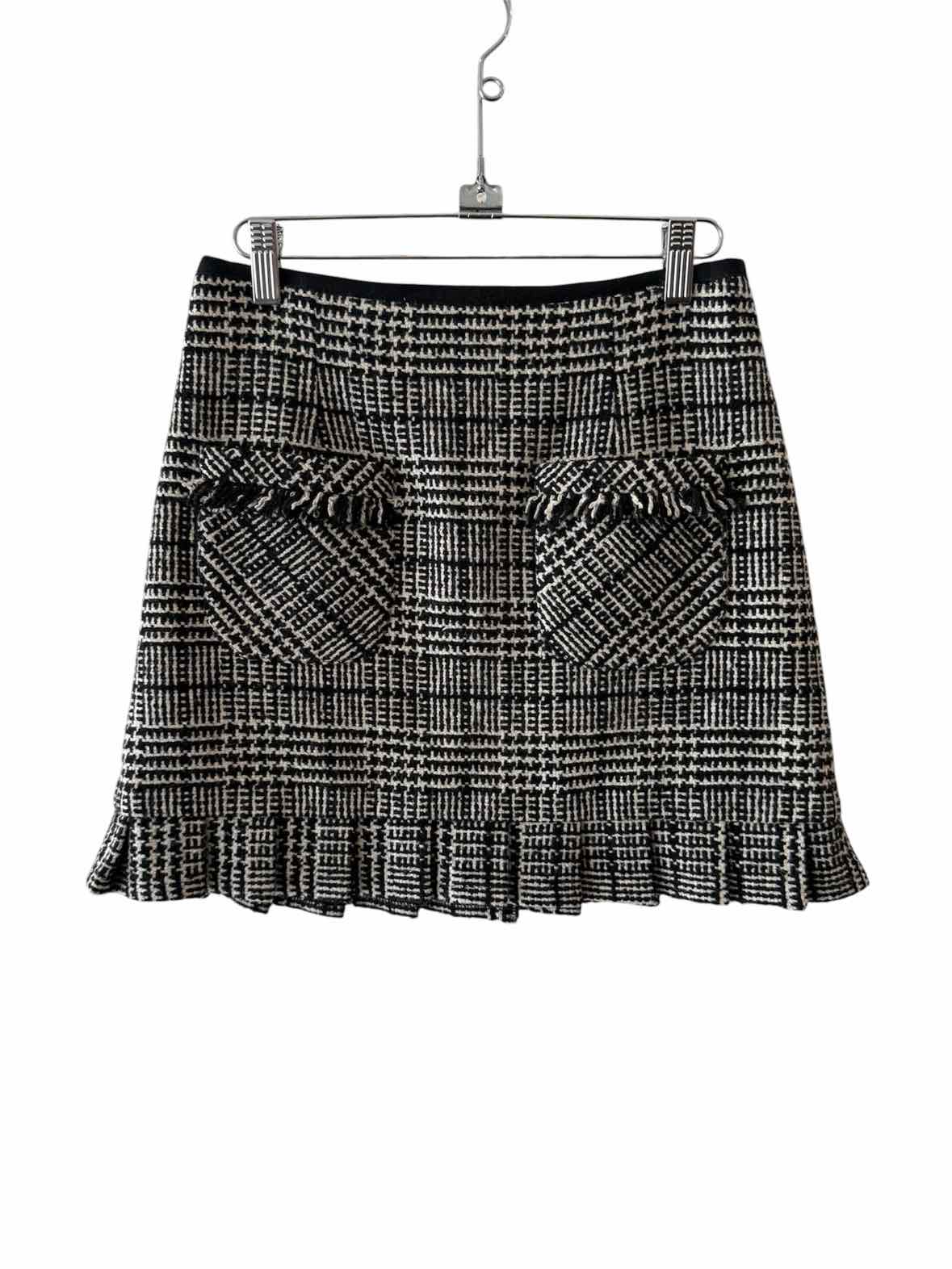 Nanette Lepore White and black Size 4 Skirt