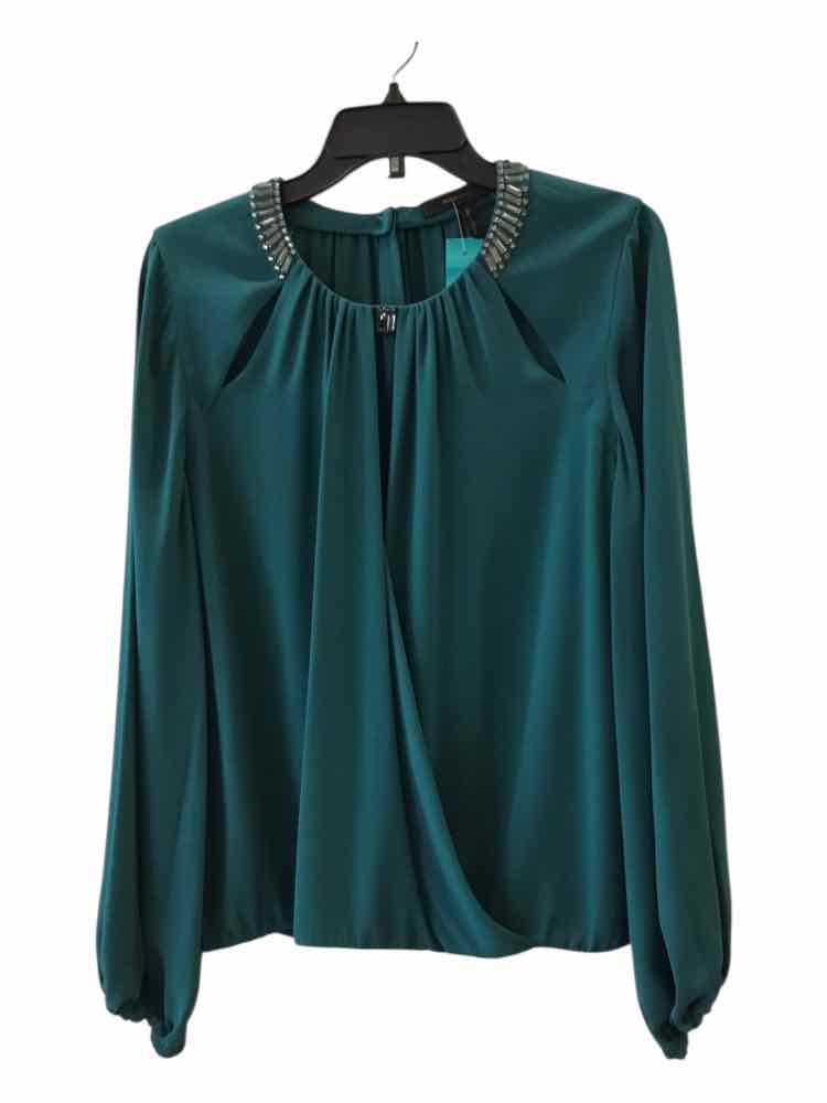 BCBGMax Azria Teal Size M Shirt