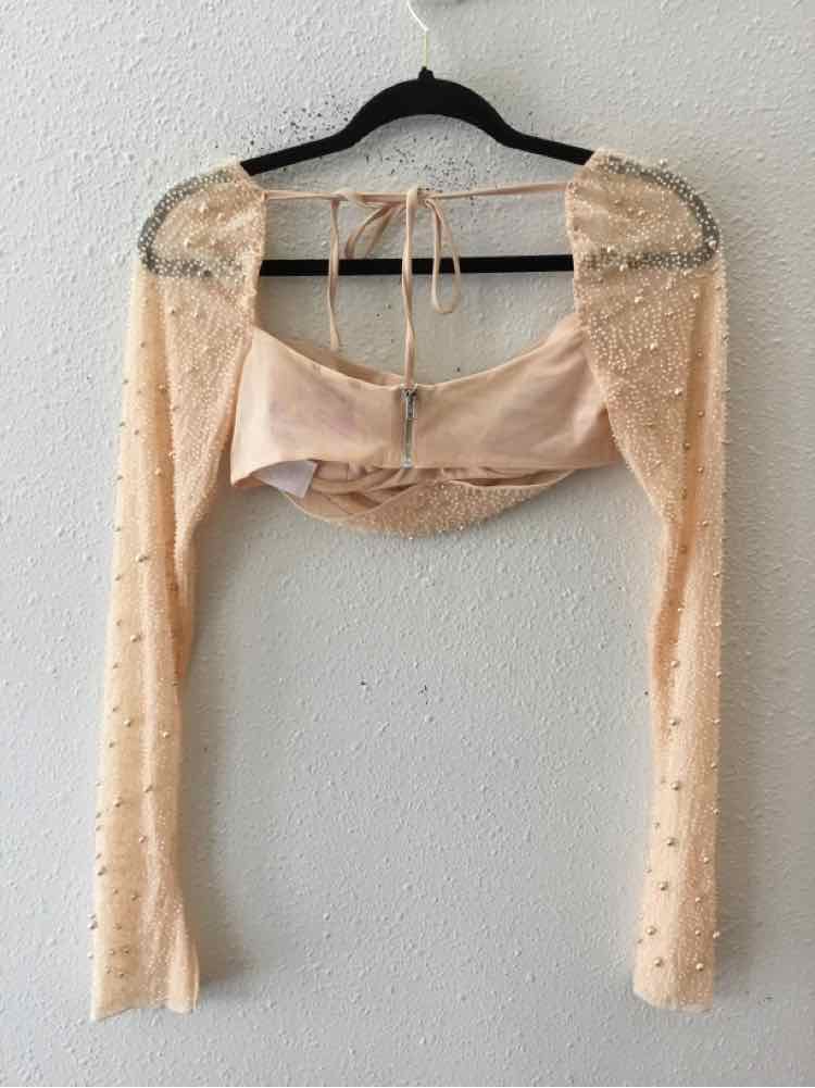 Oh Polly Champagne Size 4 2 PC Dress