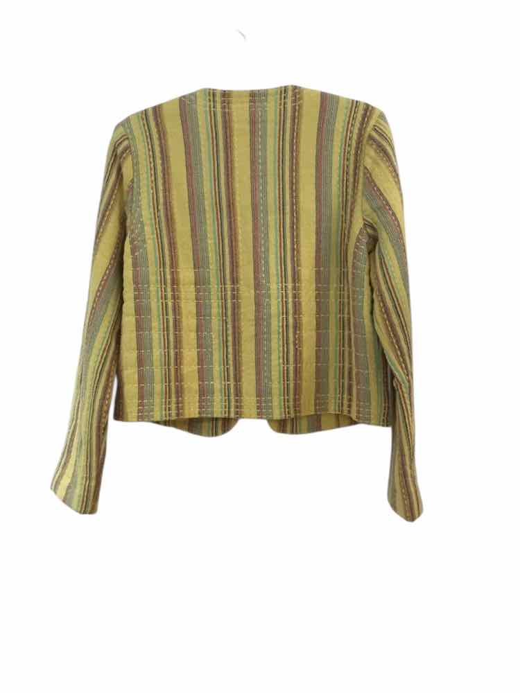 Free People Yellow Multi Size XS Blazer