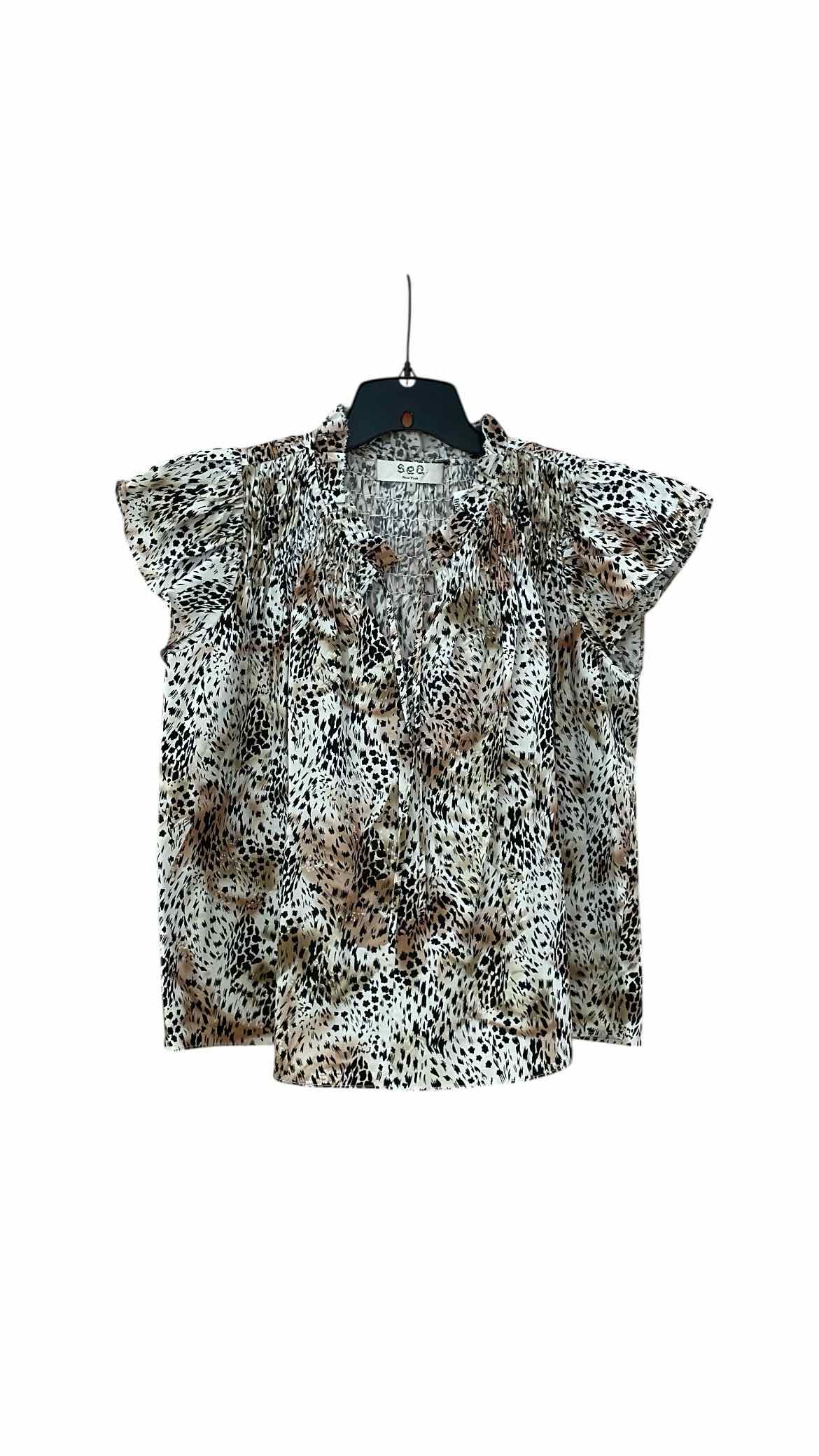 sea Cheetah Size S Blouse
