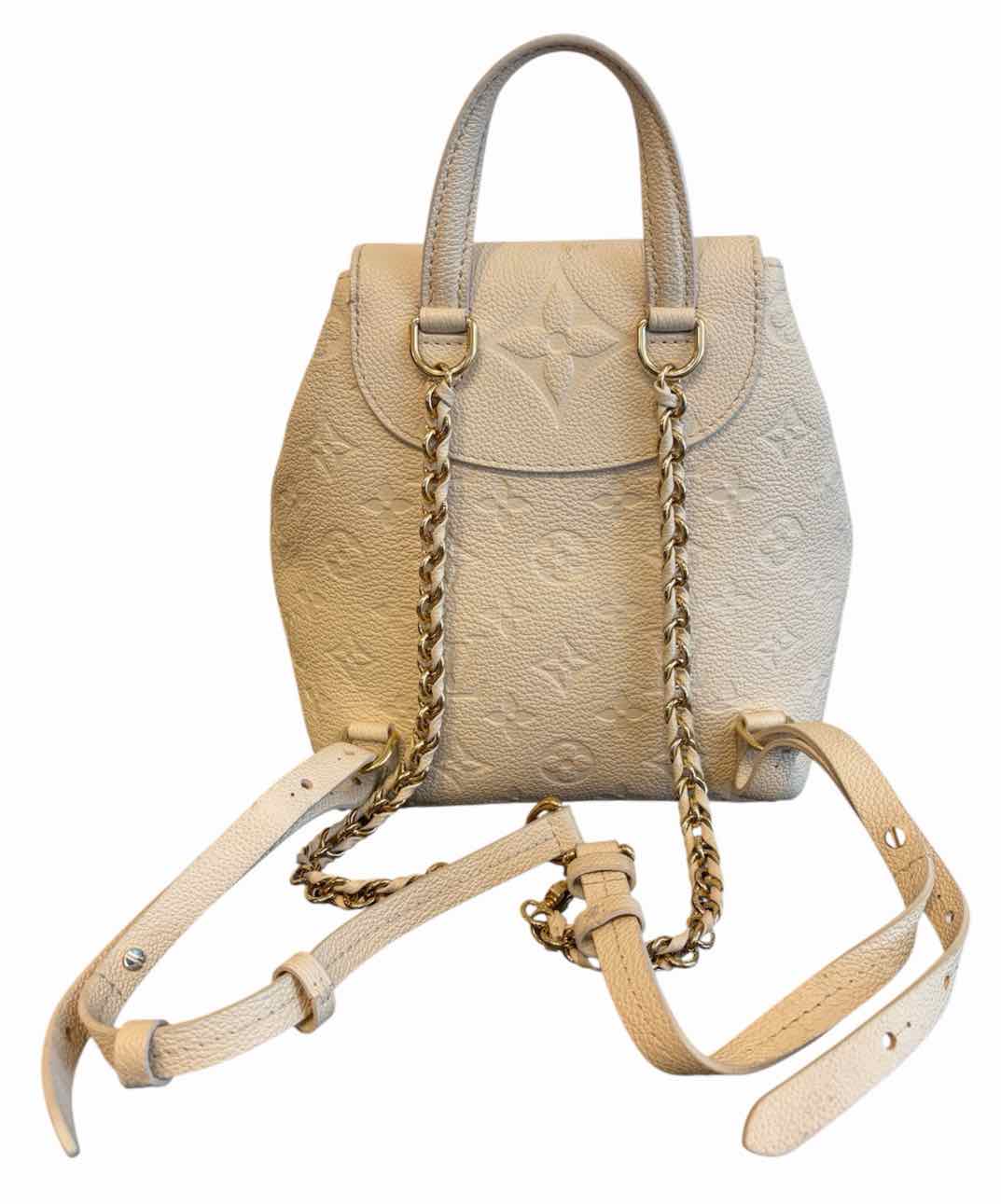 Louis Vuitton Backup Backpack Cream Handbag
