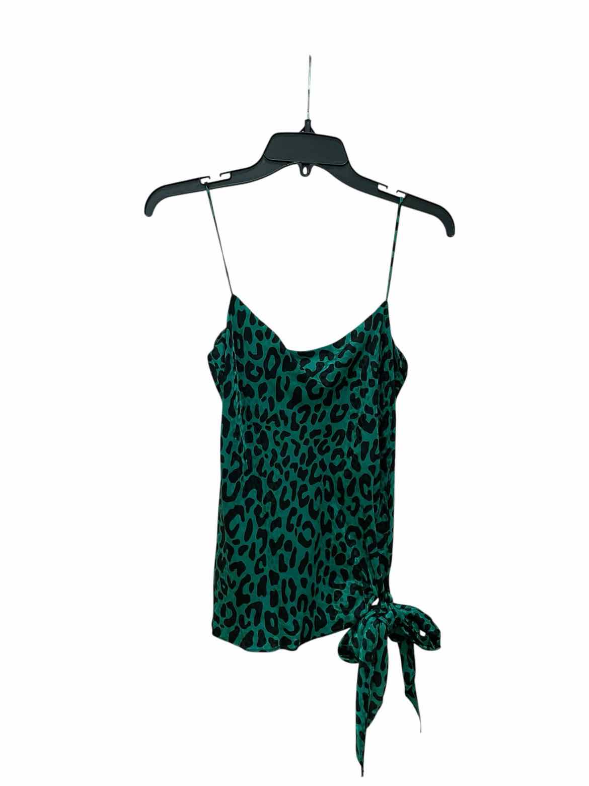 Milly Green and black Size 4 Shirt