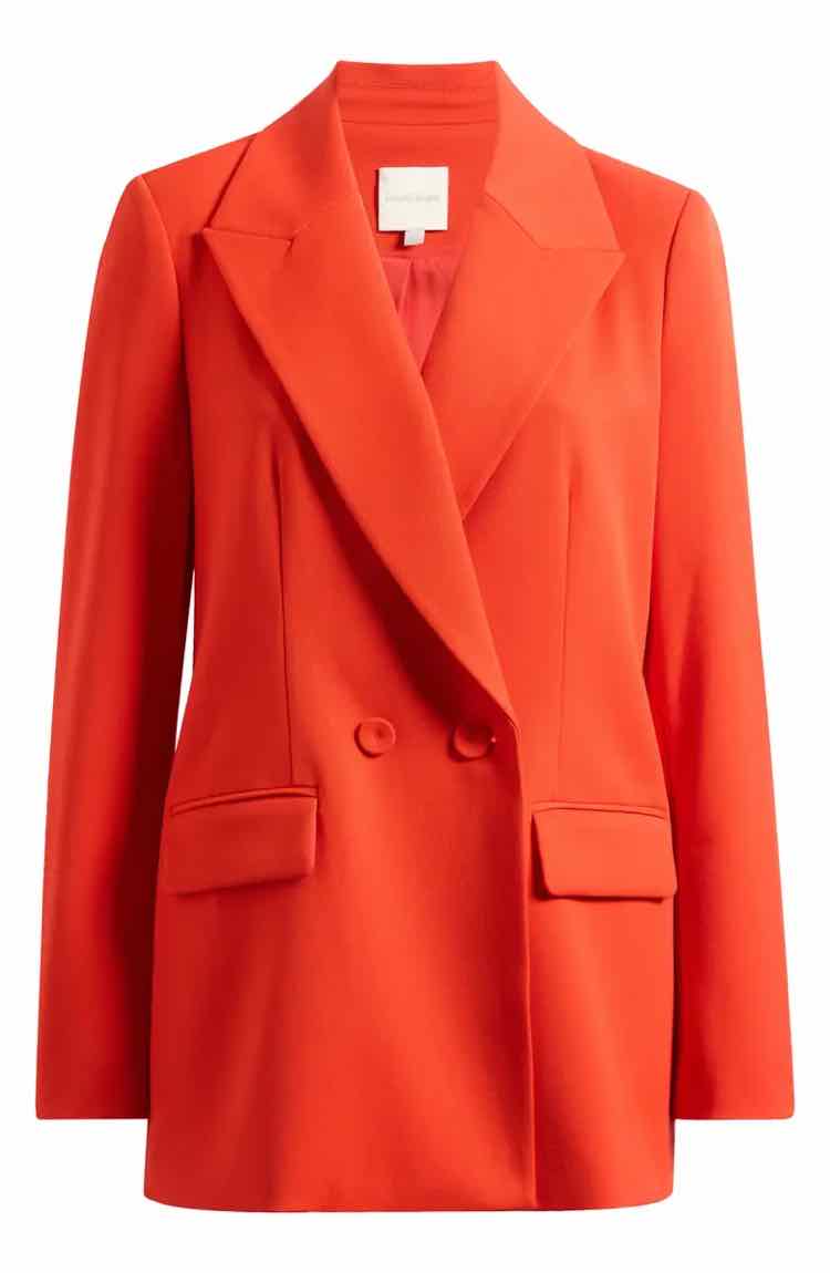 Favorite Daughter Red Size XL Blazer