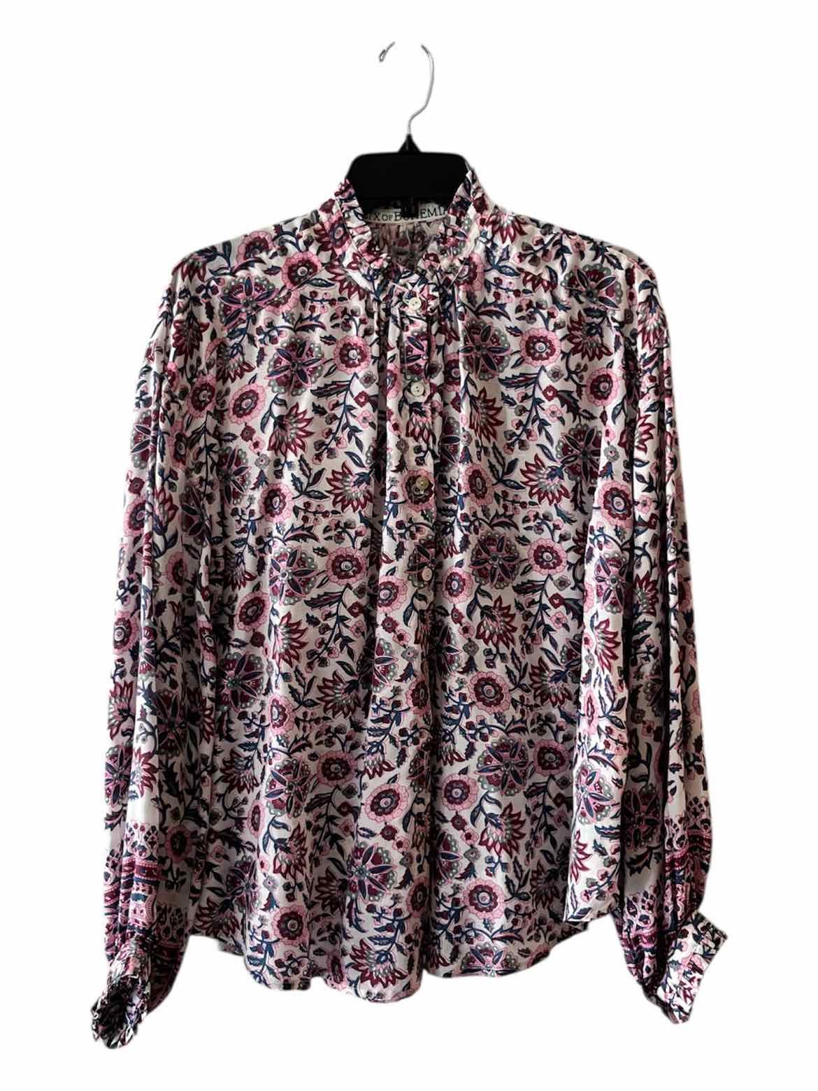 Alix of Bohemia White Multi Size M Shirt