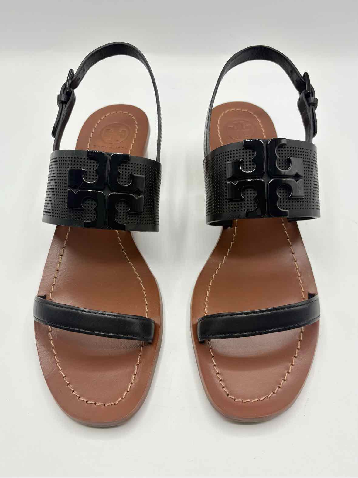 Tory Burch black and brown Size 8 Shoes