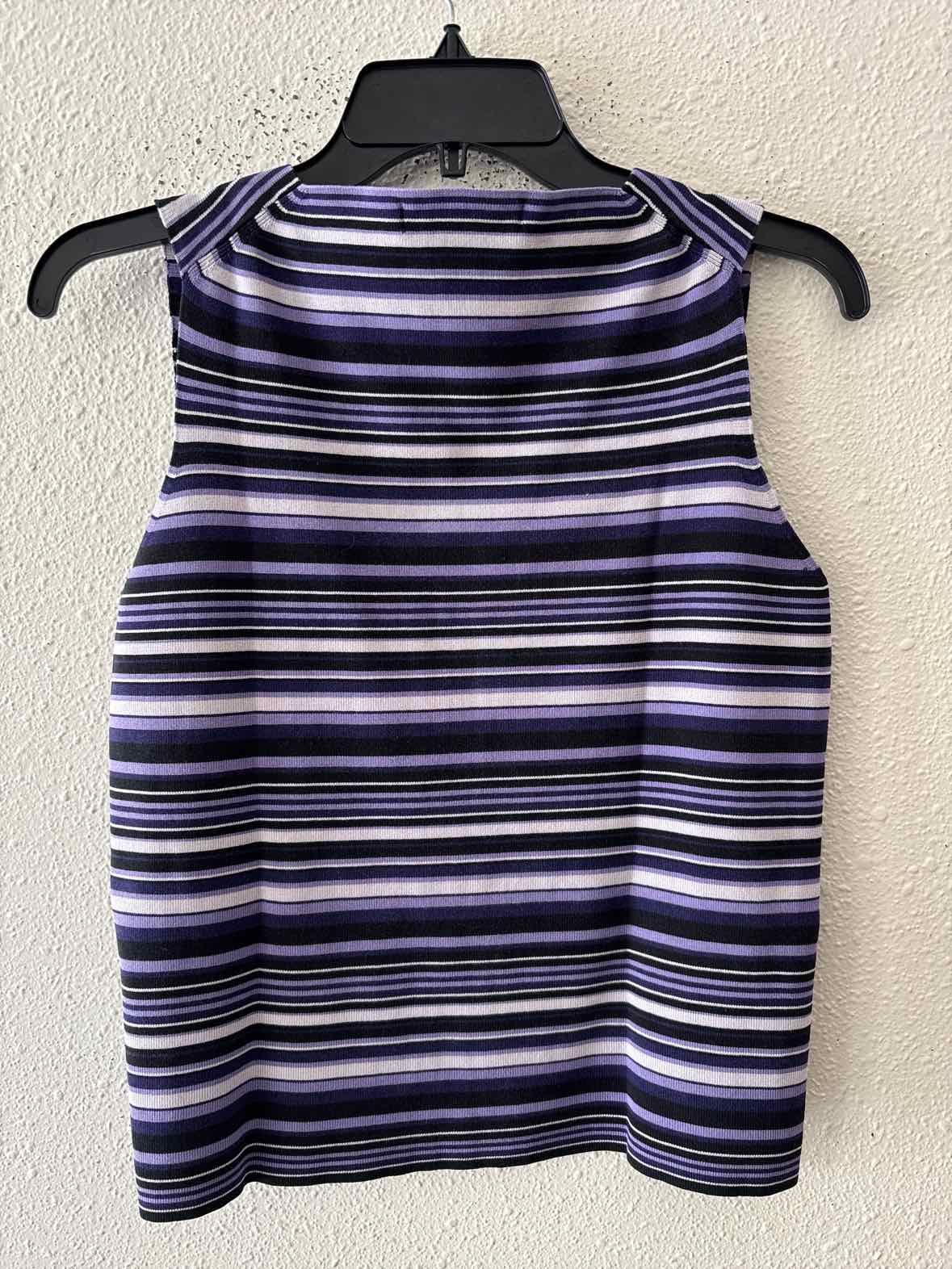 Petite Sophisticate Purple Multi Size M Shirt