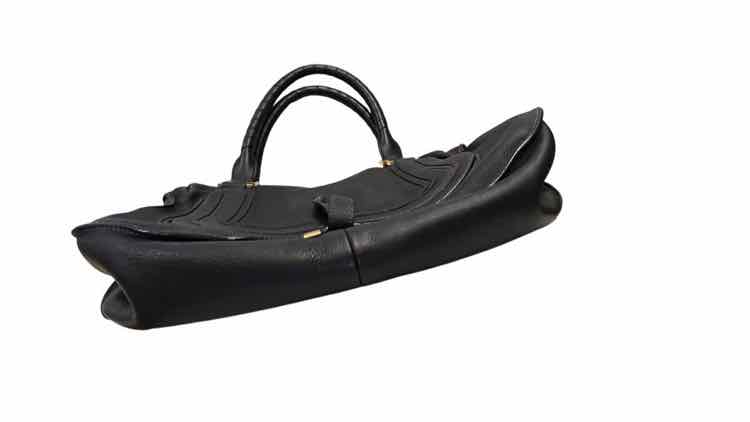 Chloe Marcie Satchel Black Handbag