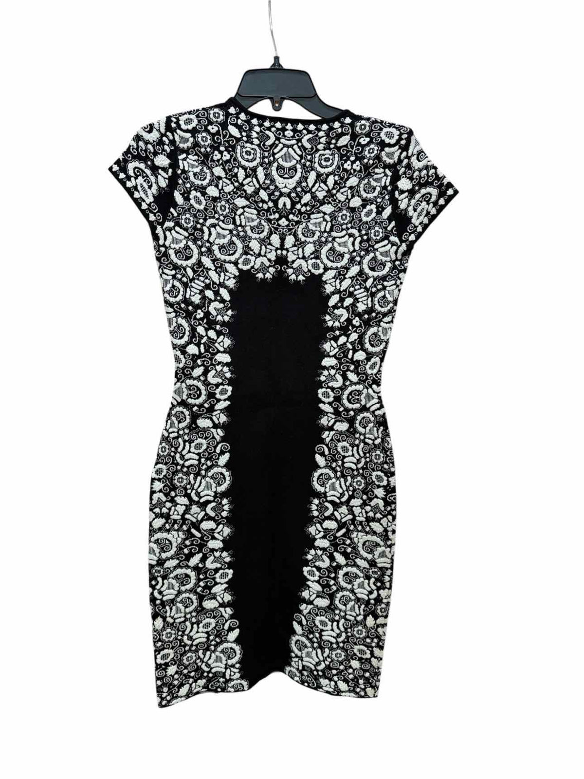 BCBG MAXAZRIA Black and white Size S Dress