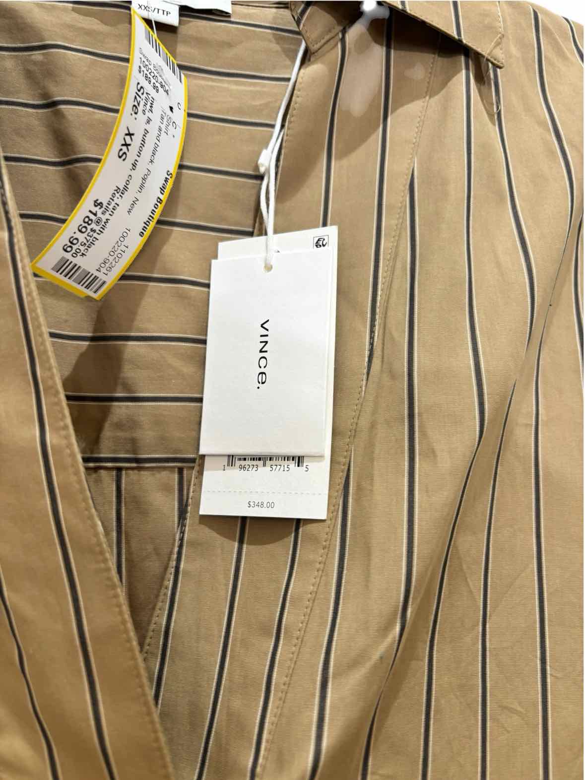 Vince Tan and black Size XXS Shirt