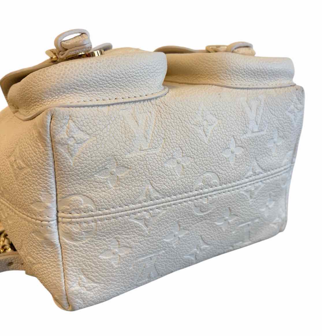 Louis Vuitton Backup Backpack Cream Handbag