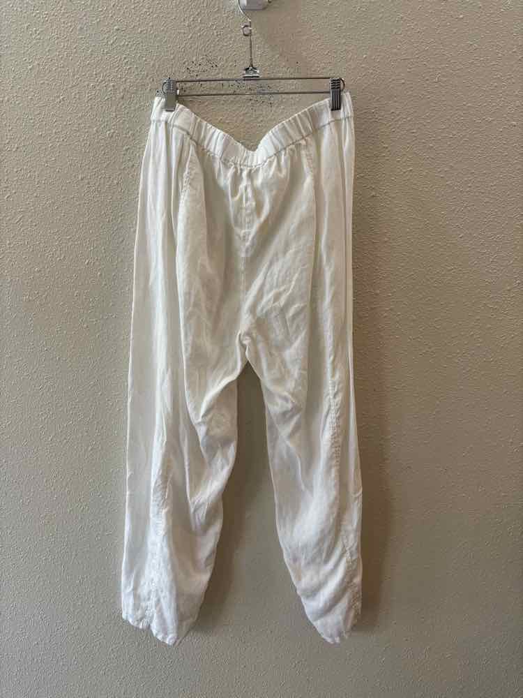 Eileen Fisher White Size S Pants