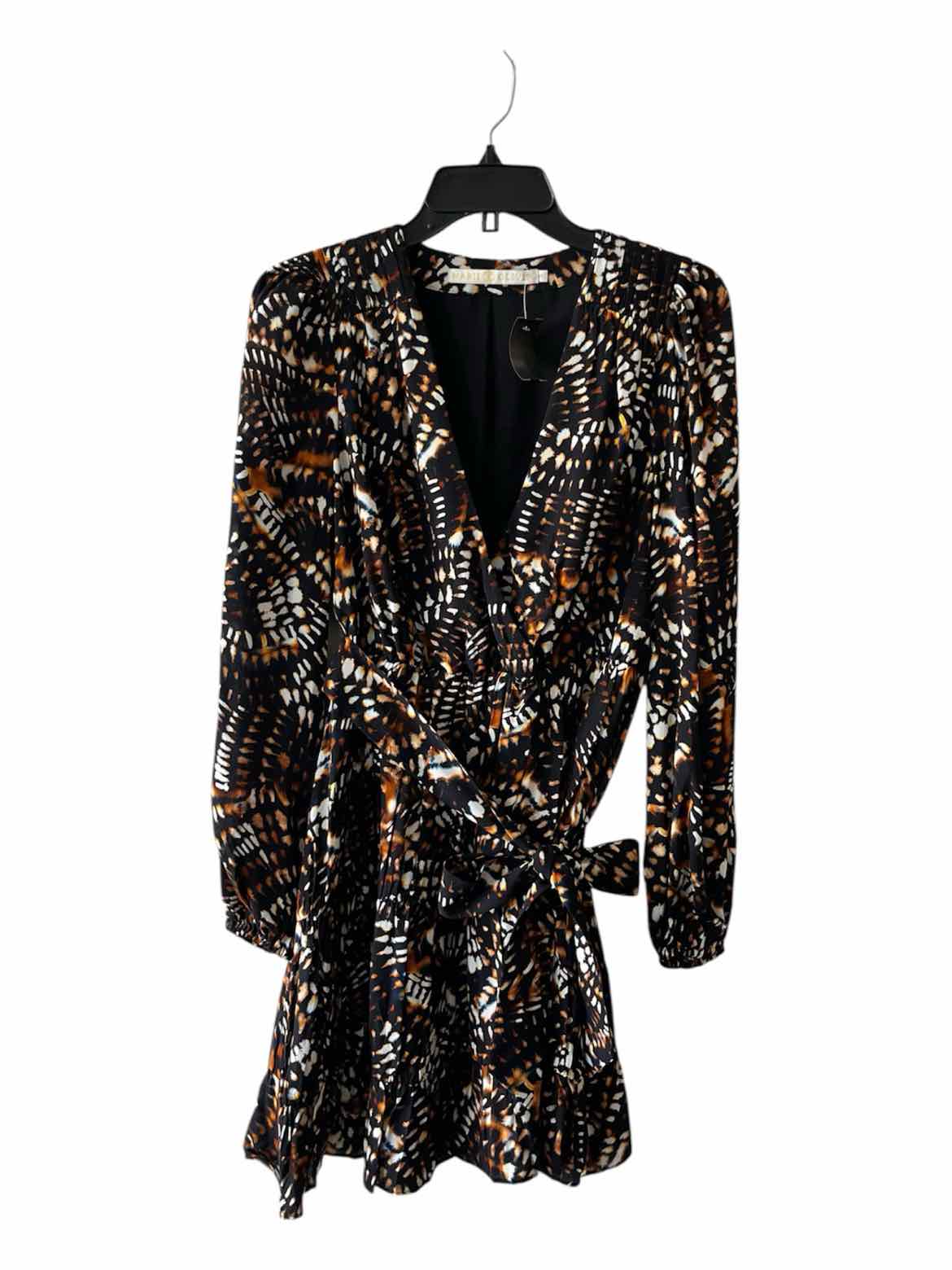 Marie Oliver Black Multi Size XS Dress