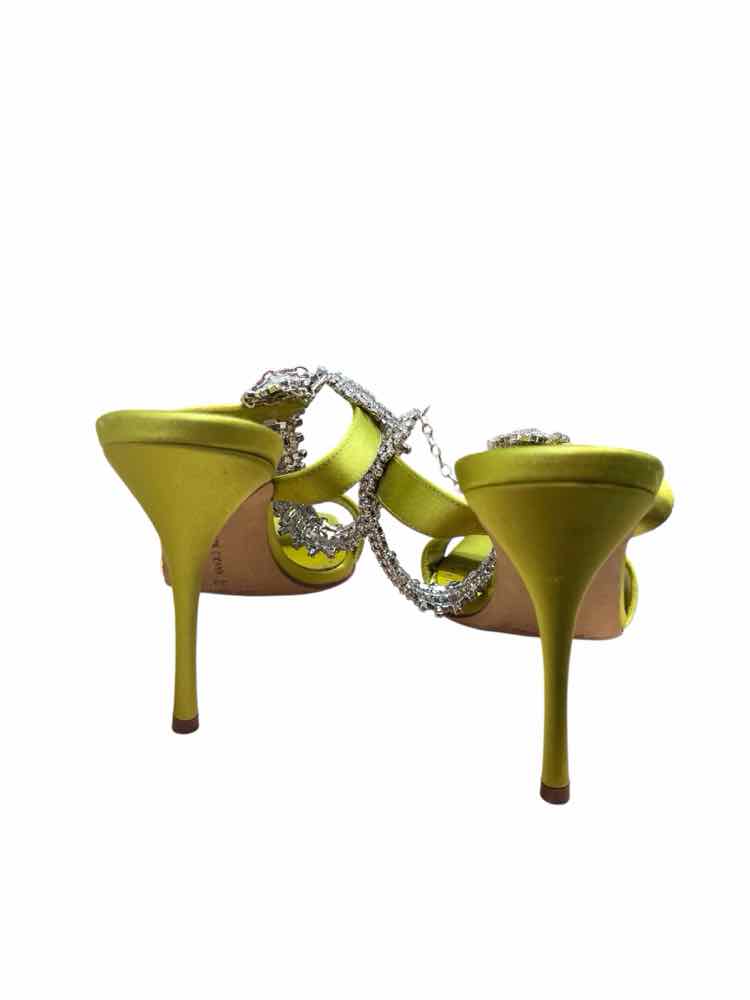 Manolo Blahnik Chartreuse Size 38 Shoes