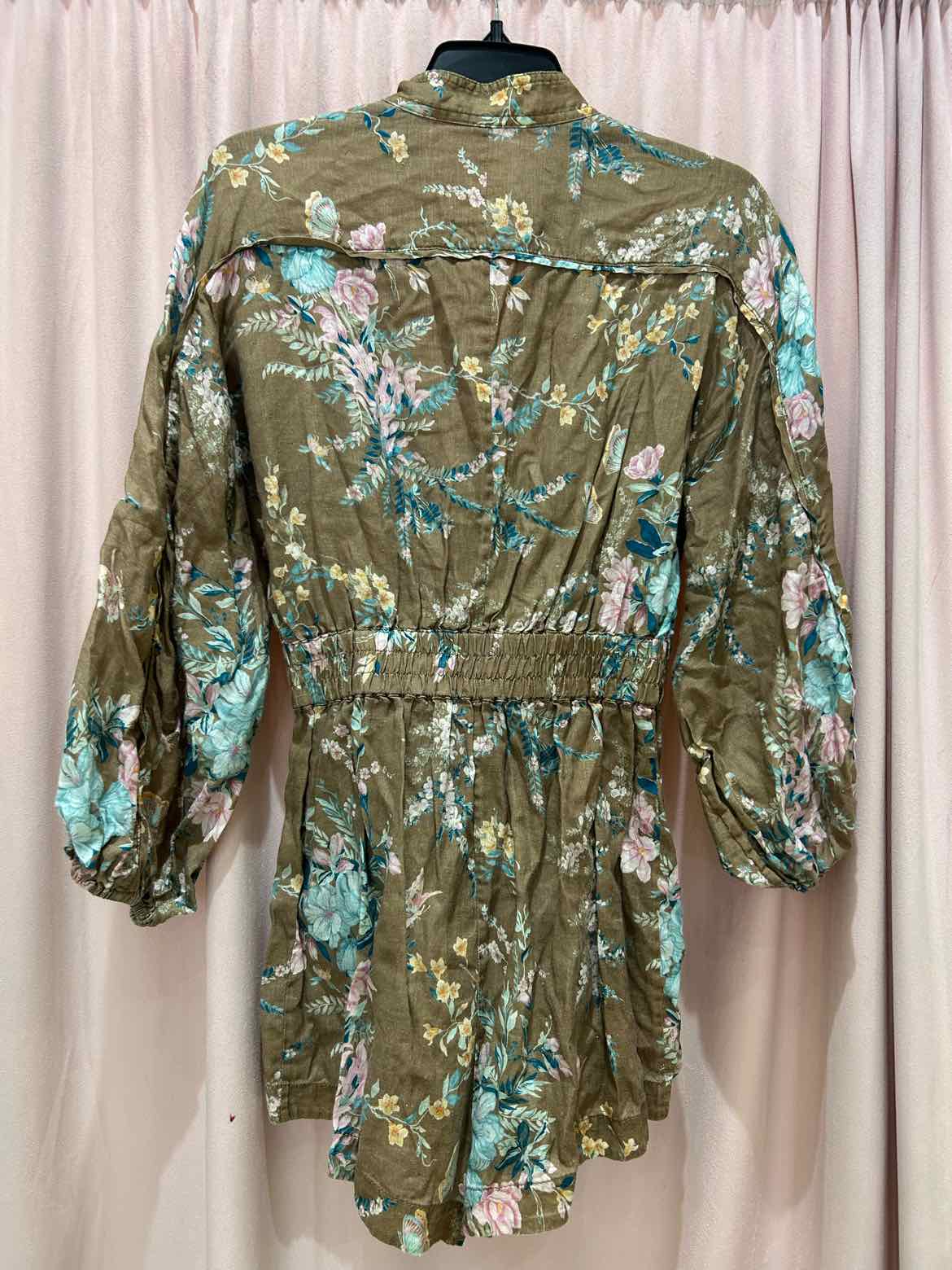 Zimmermann khaki multi Size 1 Romper