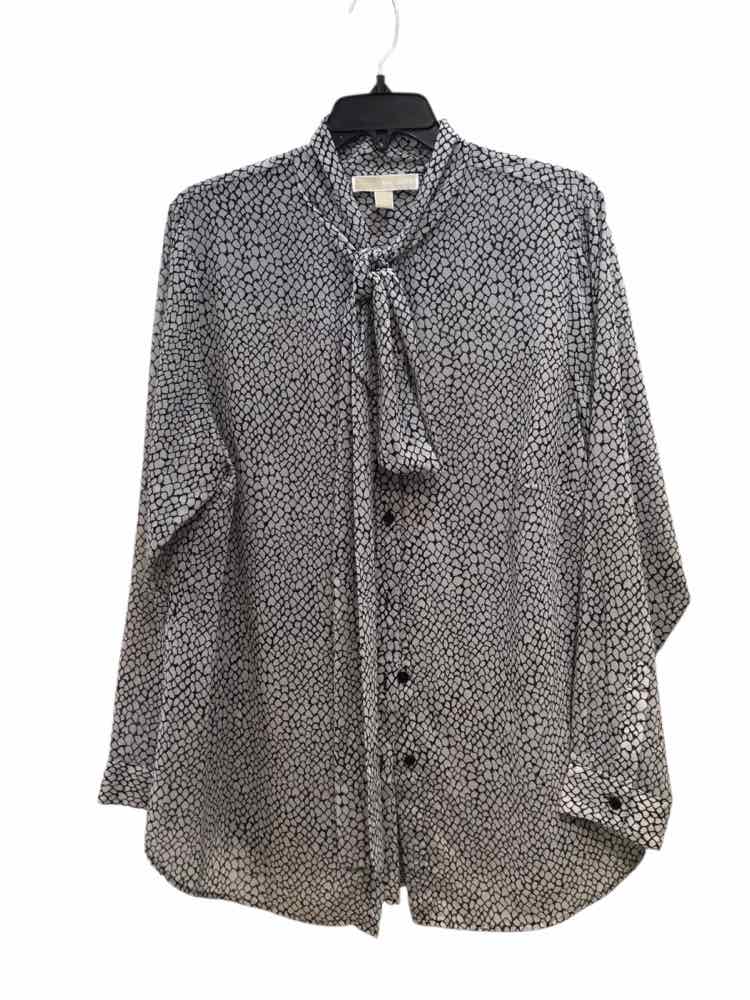 Michael Kors Black and white Size 1X Shirt