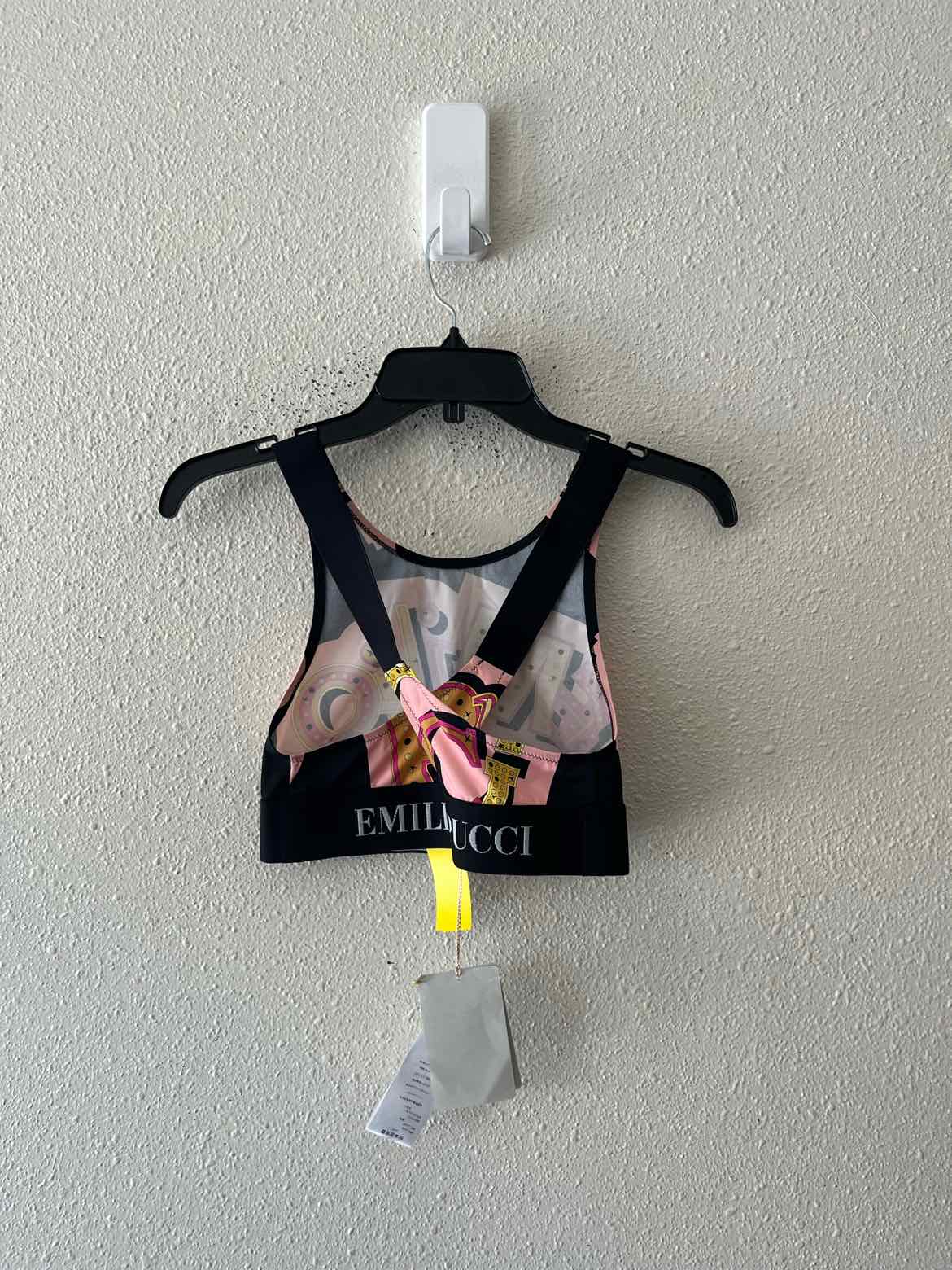 Emilio Pucci Black Multi Size 36 Bra