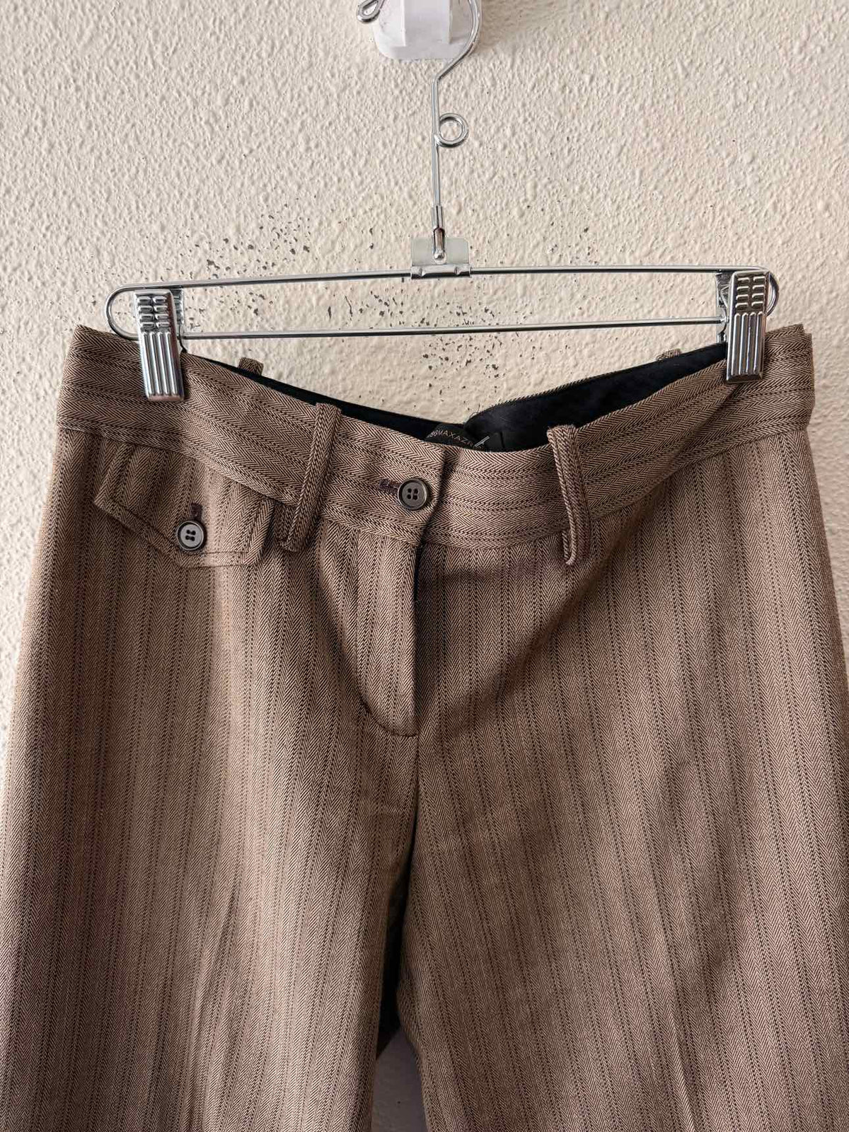 BCBG MAXAZRIA tan multi Size 2 Pants