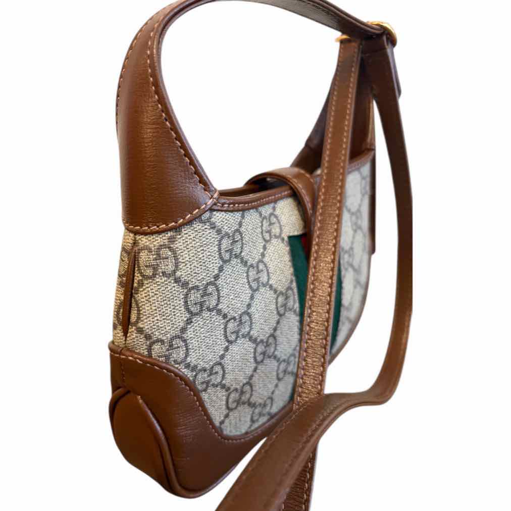 Gucci Brown and Tan Handbag