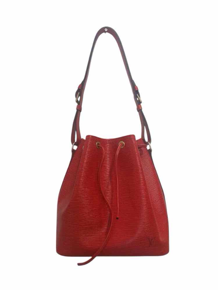 Louis Vuitton Noe Bag Red Handbag
