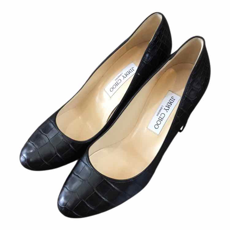 Jimmy Choo Black Size 39.5 Shoes