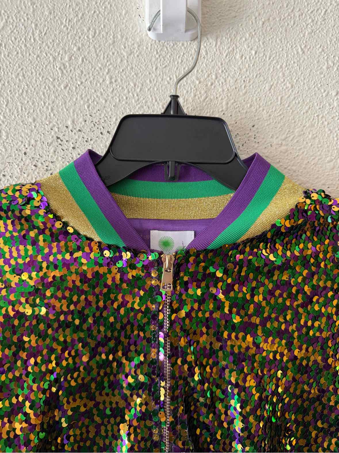Tru Colors Mardi Gras Size S Jacket