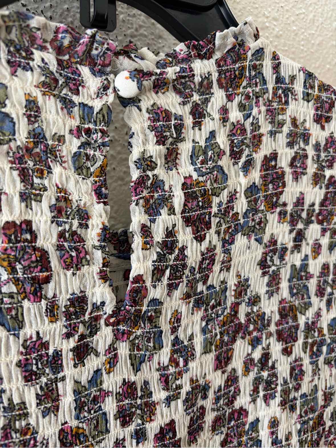 Veronica Beard White Multi Size 8 Shirt