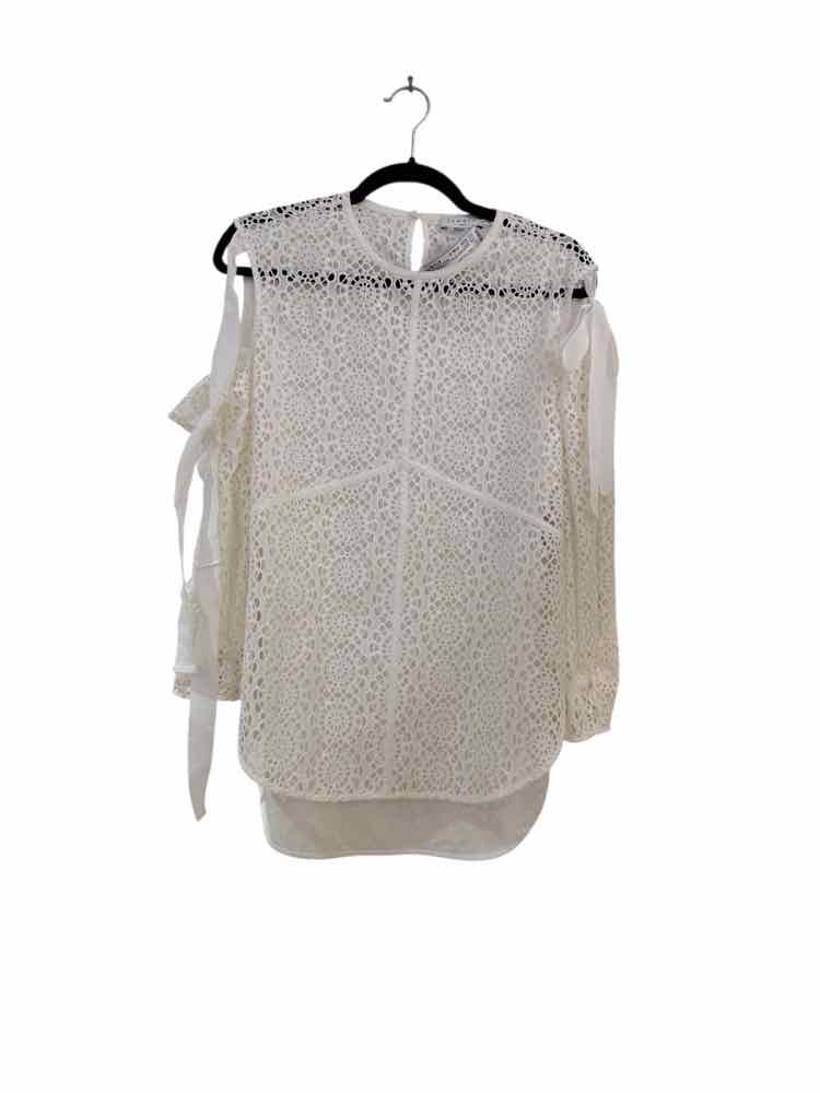 Sandro White Size Fits S Shirt