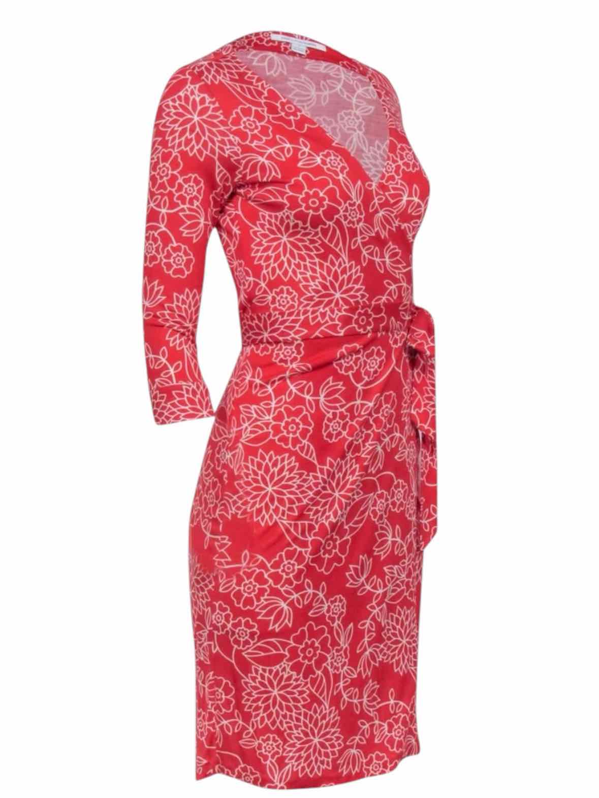 diane von furstenberg Red Size 6 Dress
